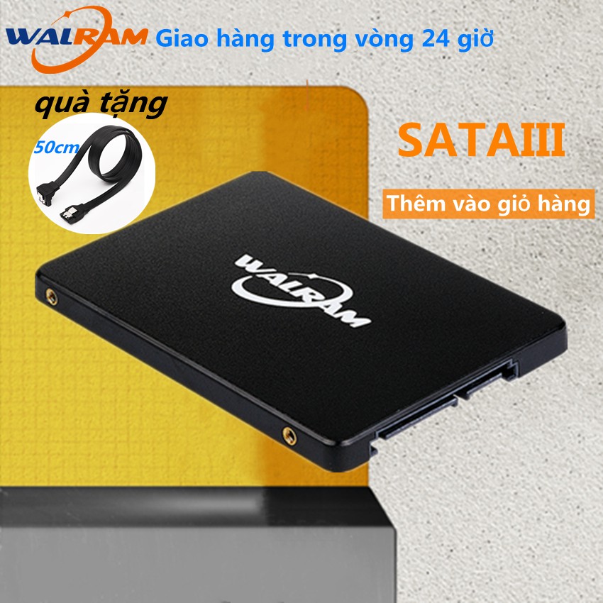 Ổ cứng gắn ngoài Walram Sata3 Ssd 60gb 128gb 240gb 120gb 256gb 480gb 512gb Hdd 2.5"