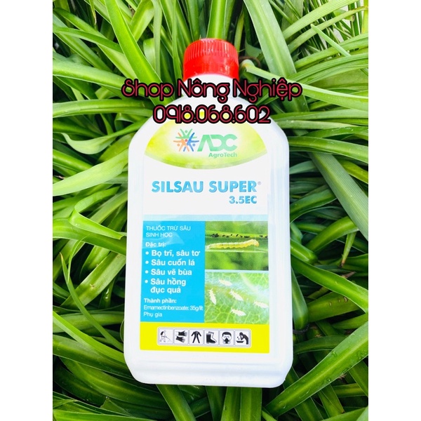 SILSAU 3.5EC 500ml, sản phẩm sinh học trừ côn trùng cho cây.