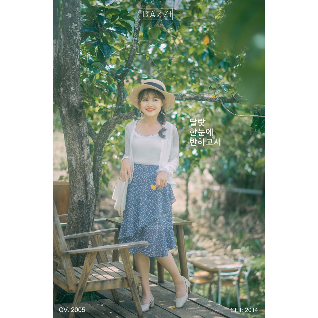 Chân váy dài vạt bèo | BigBuy360 - bigbuy360.vn