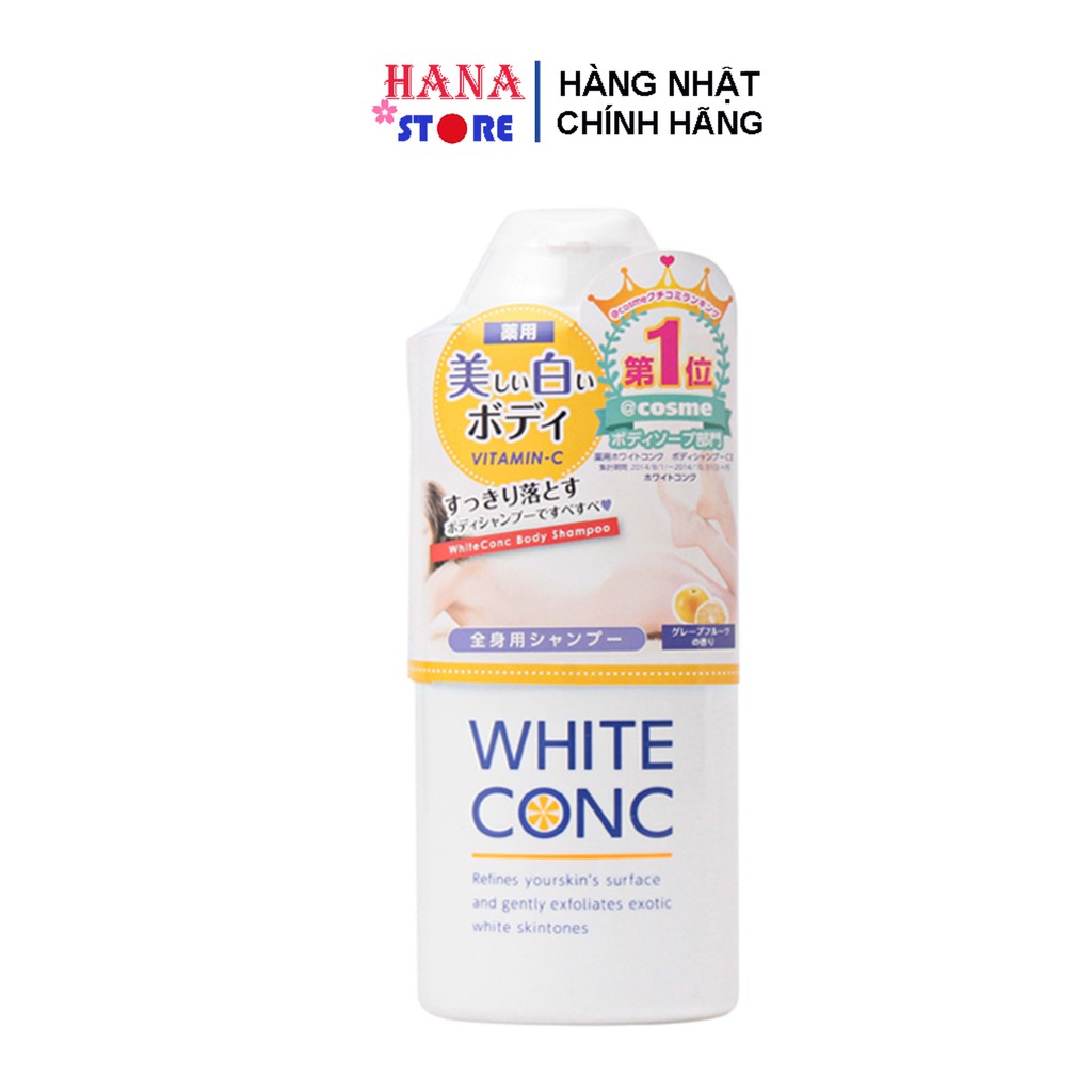 Sữa Tắm Trắng Da White ConC Nhật Bản ( 360ml ) | BigBuy360 - bigbuy360.vn