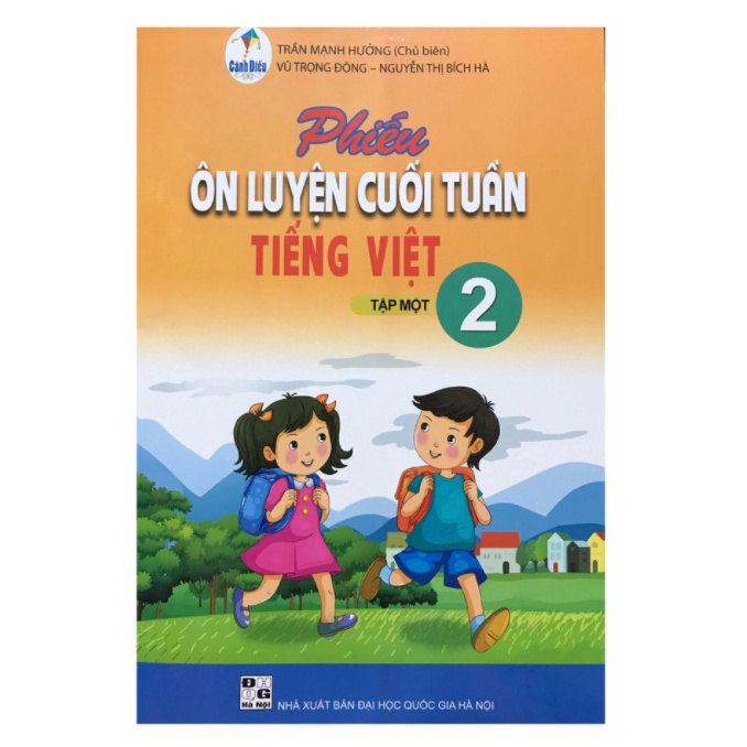 Sách - Combo Phiếu ôn luyện cuối tuần tiếng việt lớp 2 (Tập 1+ Tập 2) - Cánh diều