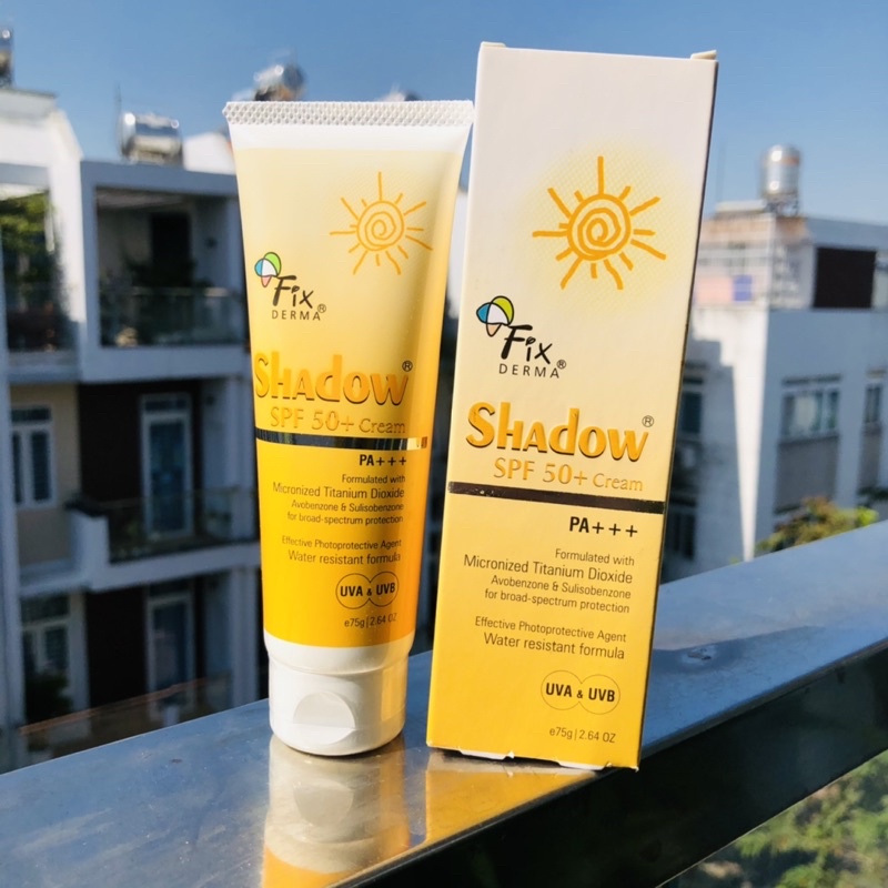 [Hàng Nhập] Kem/Gel Chống Nắng Fixderma Shadow SPF50+ Cream/SPF30+ Gel