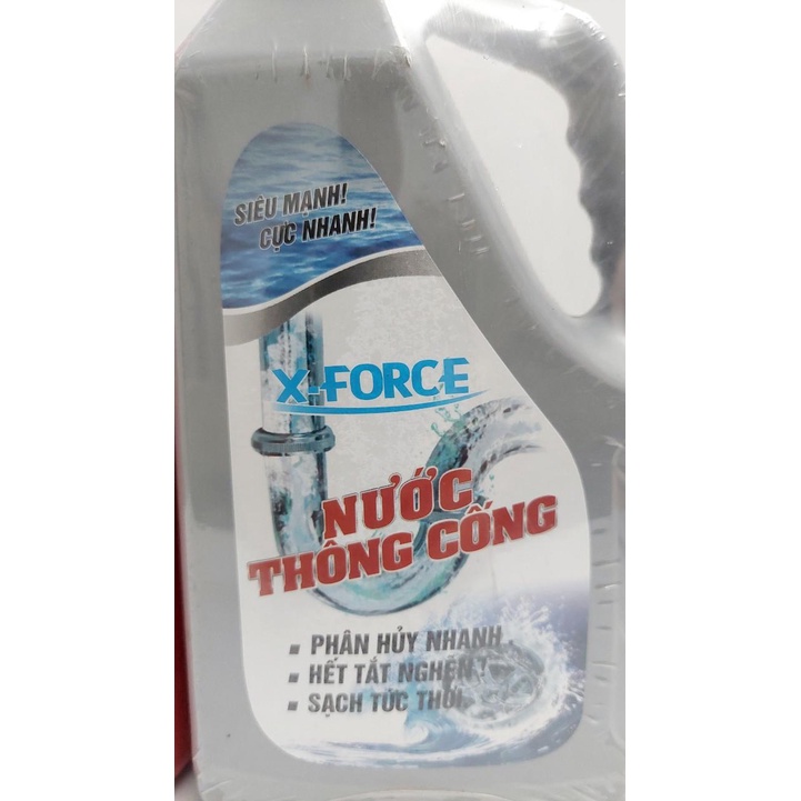 Nước thông bồn cầu X-FORCE