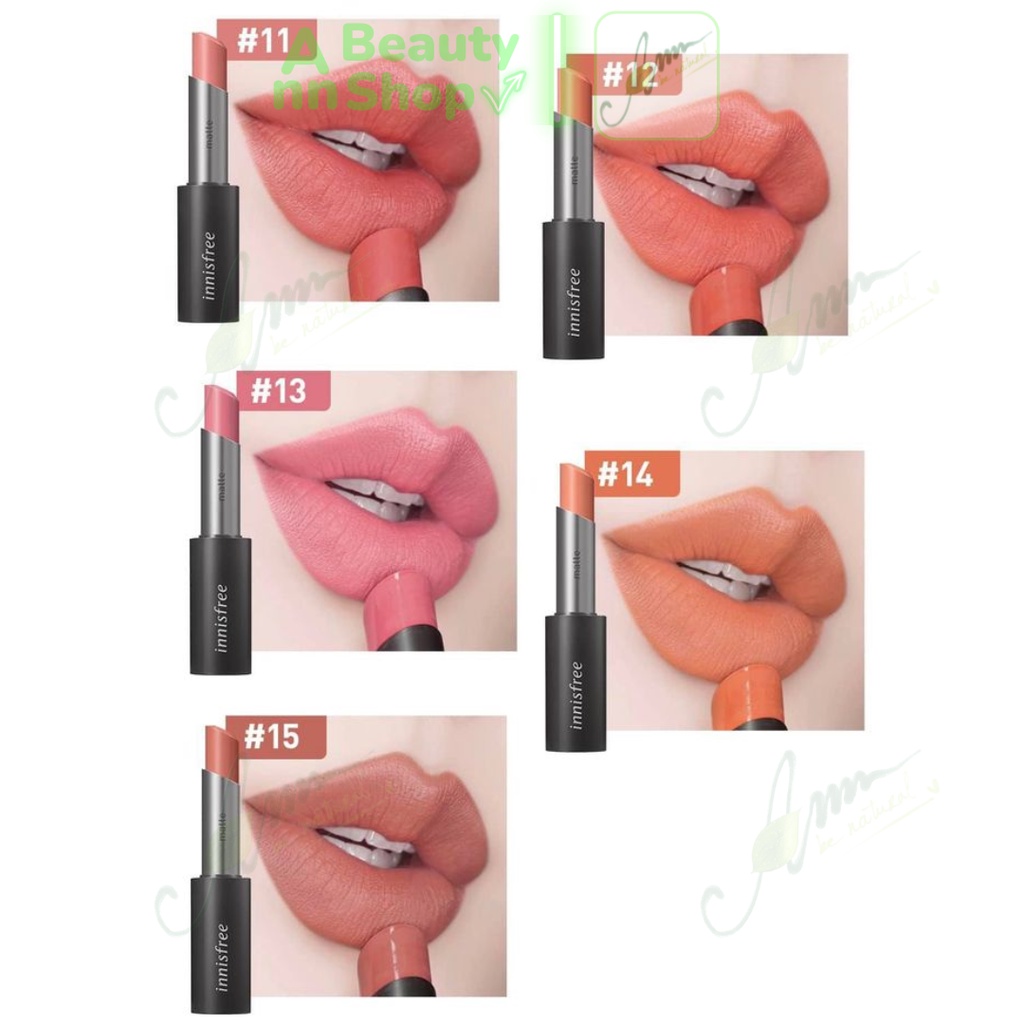 Son thỏi Innisfree Real Fit Matte Lipstick