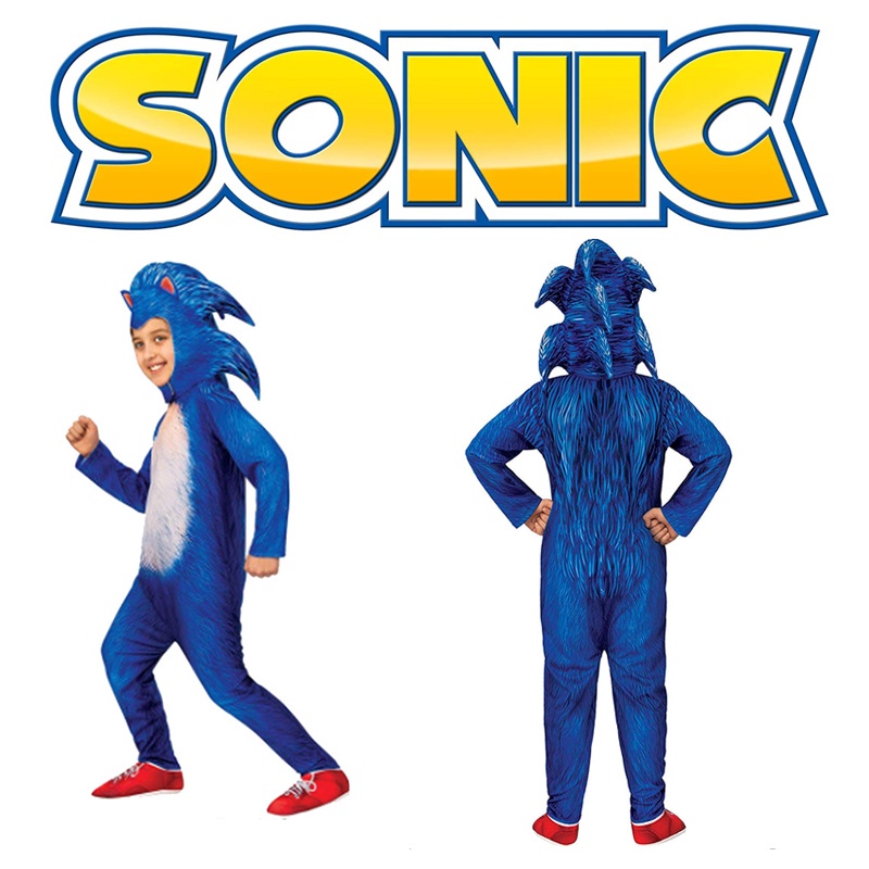 Bộ Đồ Hóa Trang Sonic The Hedgehog Cho Bé