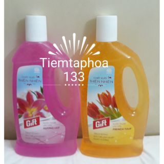 Nước lau nhà GIFT 1L đậm đặc hương Lily, nước lau sàn nhà