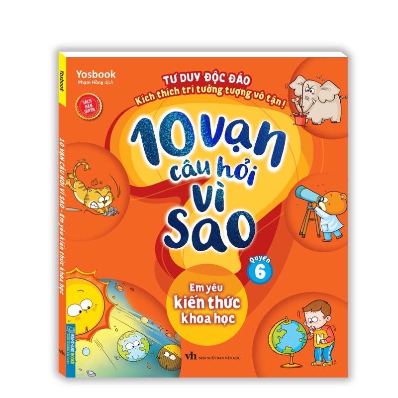 Sách - ( Combo 6 Quyển ) 10 Vạn Câu Hỏi Vì Sao