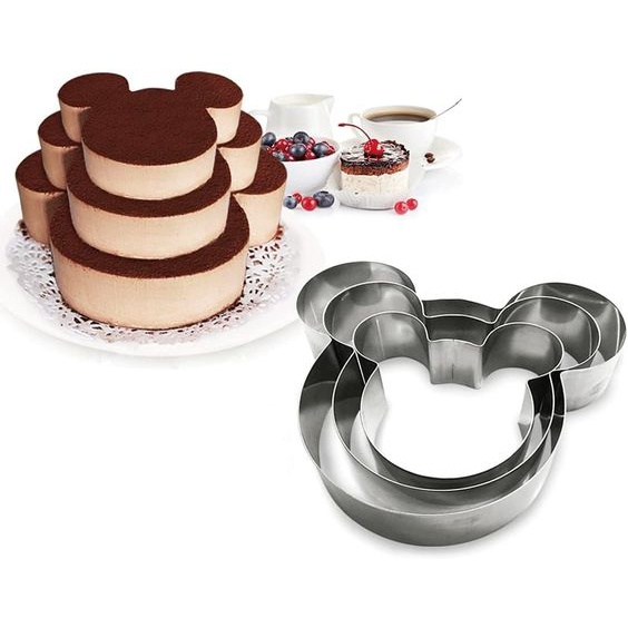 SET 3 KHUÔN RING BÁNH MOUSSE MICKEY