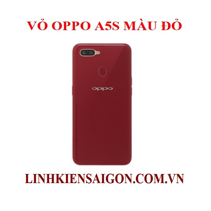 VỎ OPPO A5S MÀU ĐỎ