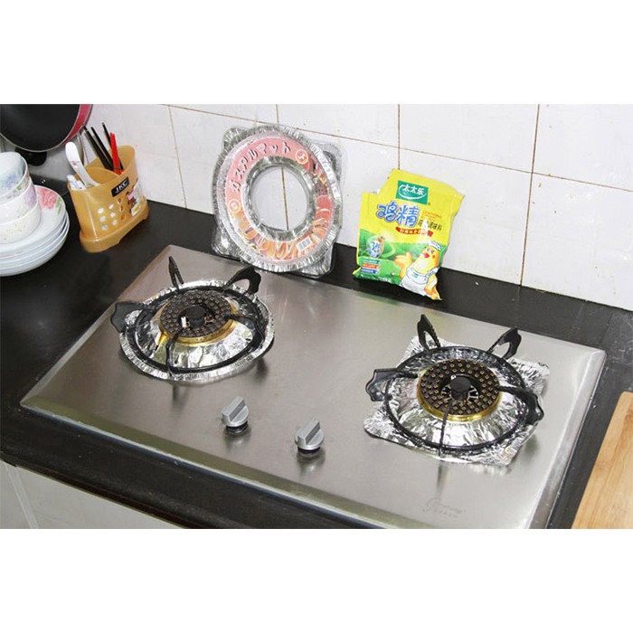 Sét 10 tờ giấy bạc lót bếp ga, vệ sinh bếp ga – Max siêu thị tiện ích