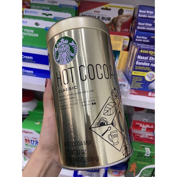 Bột ca cao Starbuck Hot Cocoa 850g
