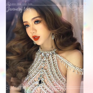 Lens Honey Gray ( có độ cận) 14.2mm