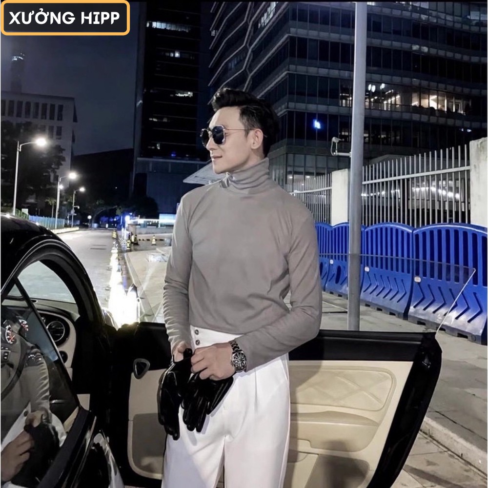 Áo Giữ Nhiệt Nam Cổ Lọ Thời Trang Cao Cấp, Chất Thun Mặc Siêu Ấm XƯỞNG HIPP | BigBuy360 - bigbuy360.vn