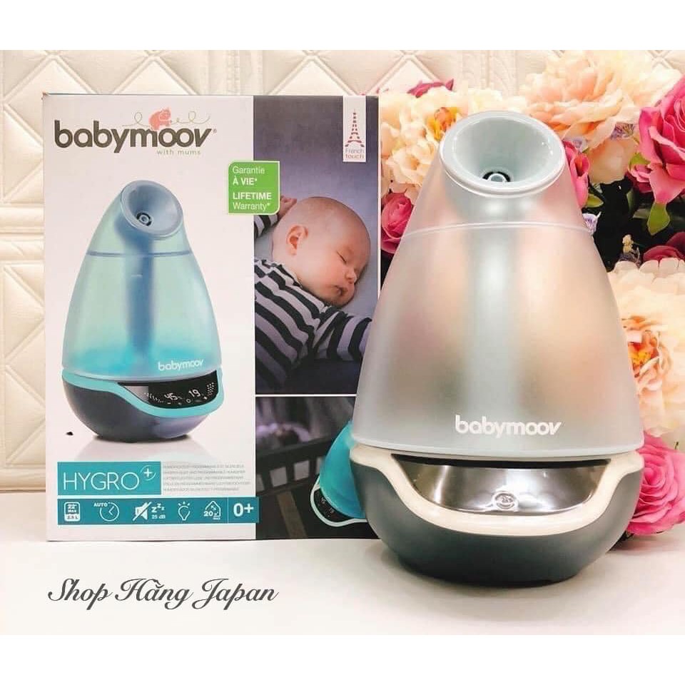 Máy khuyếch tán tinh dầu tạo đổ ẩm Babymoov - Bảo hành chính hãng 1 năm