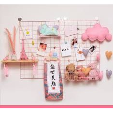 Lưới treo phụ kiện 100x100cm tặng kèm 10 tay cài lưới [ FREE SHIP-RẺ] hàng đẹp giá rẻ