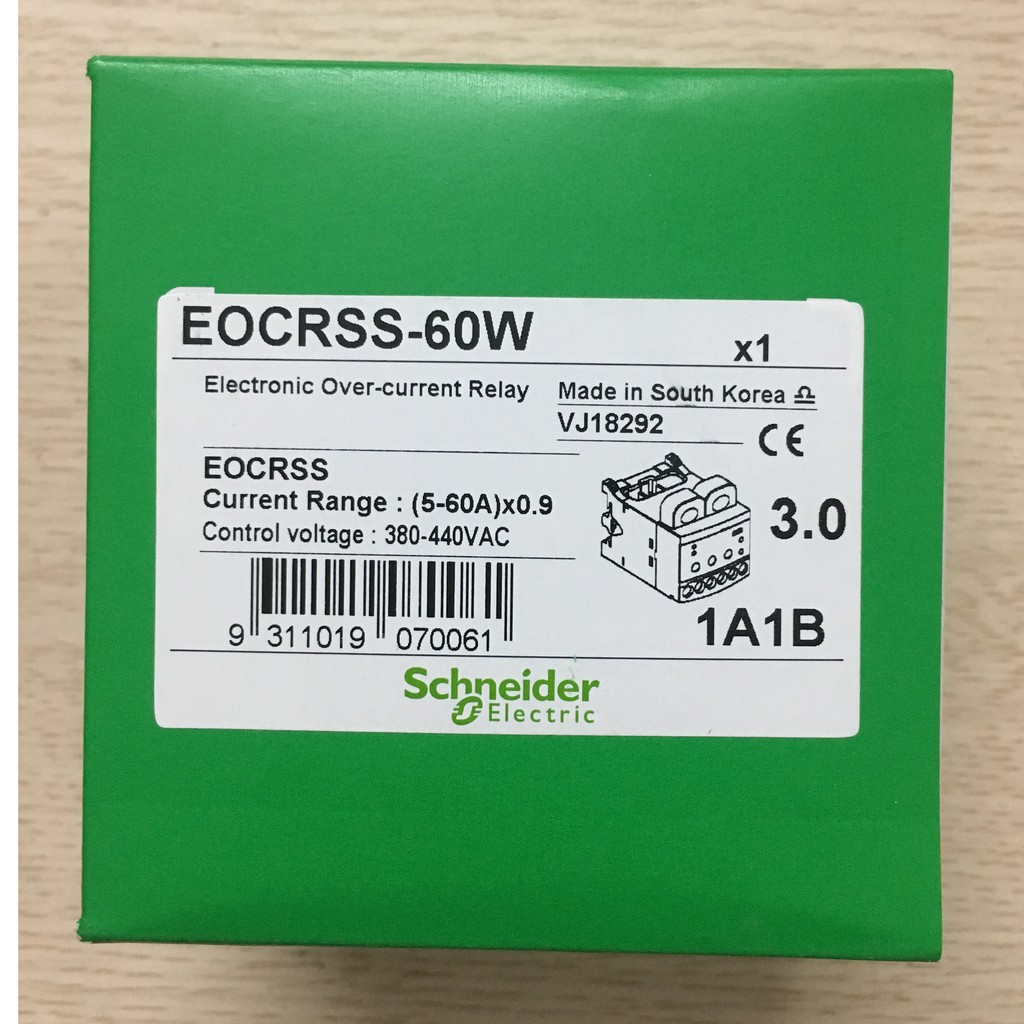 Rơle bảo vệ dòng Schneider EOCRSS-60W
