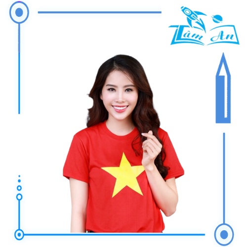Áo thun cờ đỏ sao vàng Việt Nam cao cấp