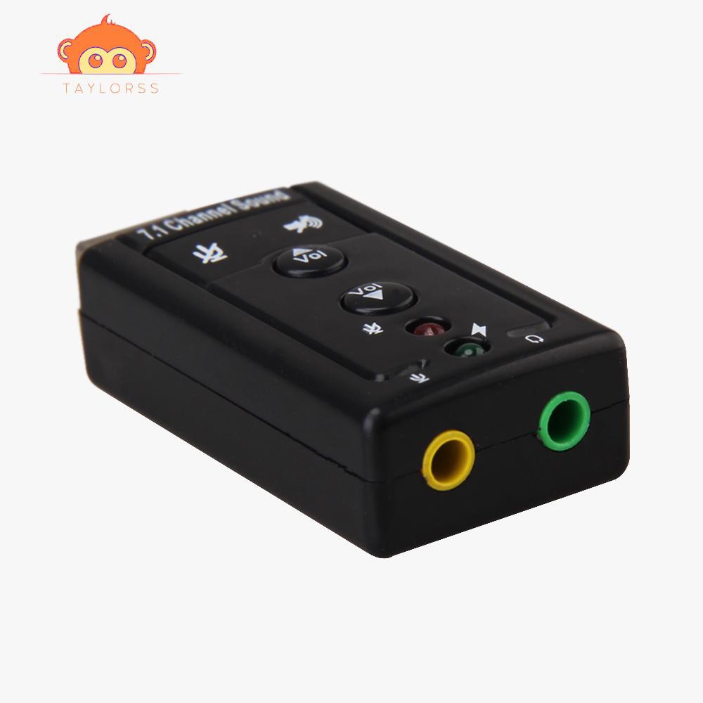 Card Âm Thanh Usb 7.1 Dành Cho Máy Tính