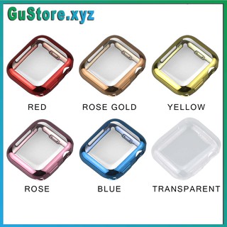 Ốp TPU dẻo full màn viền cao cấp dùng cho Apple Watch (CÓ MÀU XANH ĐỎ GIỐNG SERI 6) Gu Store ♥️FREESHIP♥️