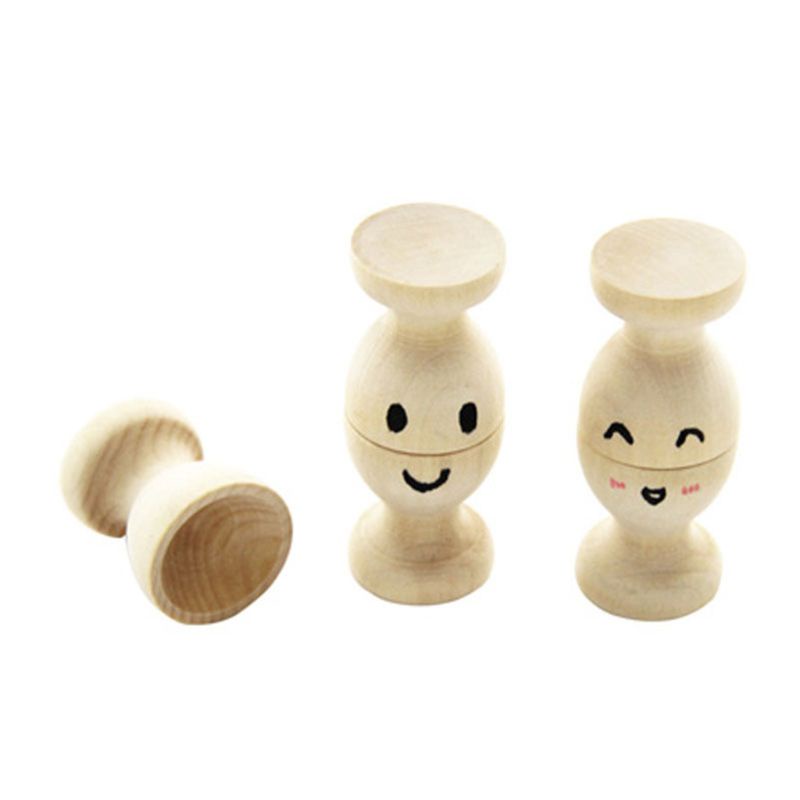 ✿ Giá Đỡ Trứng Phục Sinh Bằng Gỗ Chưa Hoàn Thành Độc Đáo DIY