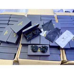 Kính SƠN TÙNG, kính thời trang, KÍNH V đen to, MẮT ĐEN, Không hộp | BigBuy360 - bigbuy360.vn