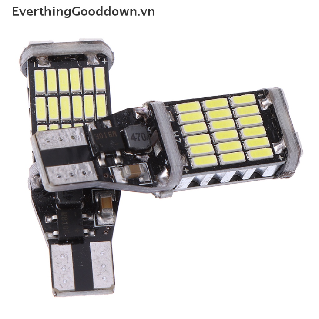 2 Đèn LED Canbus T16 T15 921 W16W Cho Xe Hơi