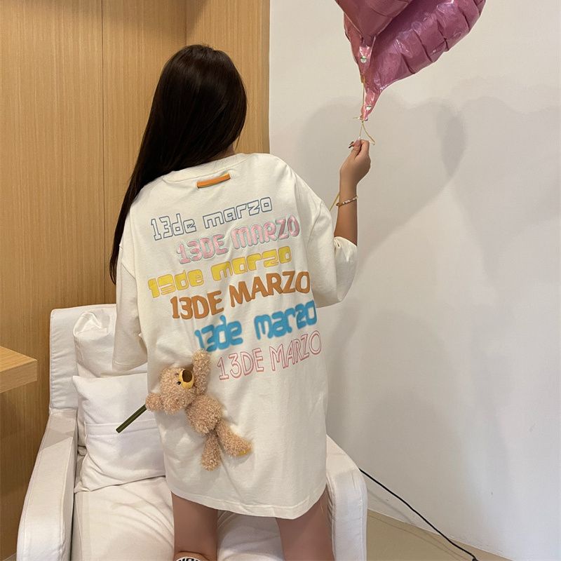 Áo phông 13De Marzo có dây rút kèm gấu