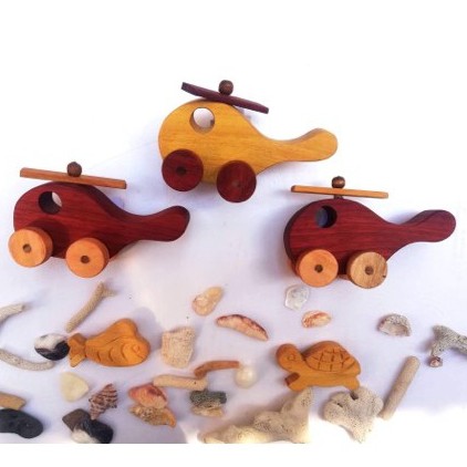 (MỚI RA MẮT) Máy bay đồ chơi bằng gỗ bé cực mê