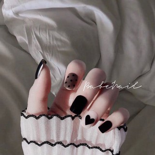 Nailbox thiết kế đính đá , móng giả 12 ngón , chubby nail , a253