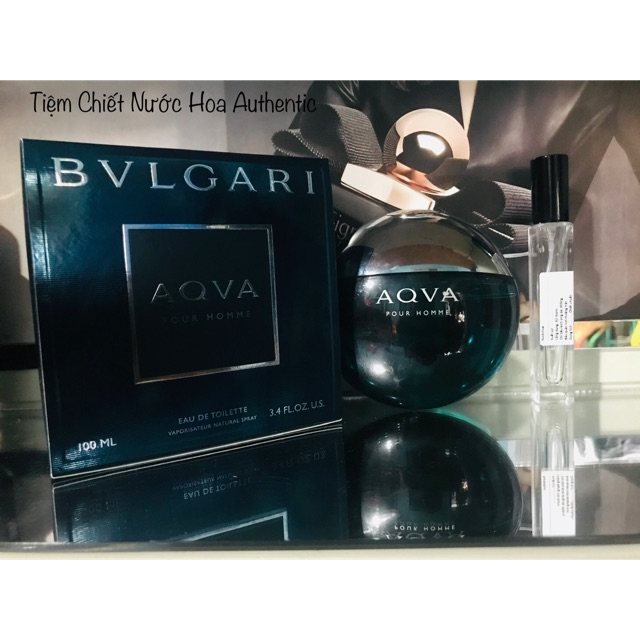 Mẫu Thử  nước hoa Bvlgari Aqva Pour Homme EDT 0.03fl.oz