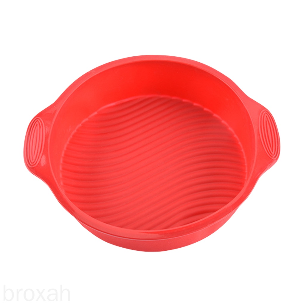 Khuôn Silicone Làm Bánh Hình Tròn Chống Dính Tiện Dụng