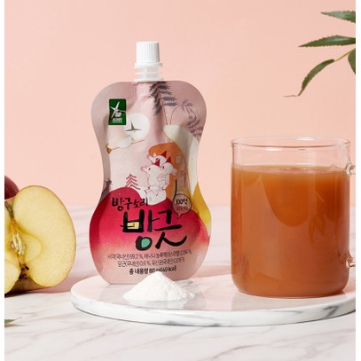 Nước Ép Trái Cây Hữu Cơ Rosy 80ml / Đồ Ăn Vặt / Không Giới Tính / Nuôi Dưỡng Da / Sản Xuất Tại Hàn Quốc