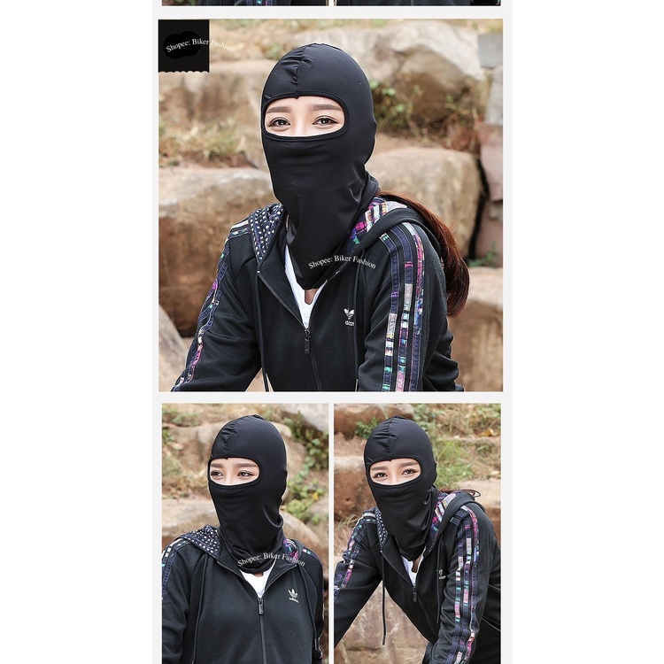 Khăn trùm đầu ninja phượt chống nắng loại 1, Vải cao cấp, thoáng mát, co dãn 4 chiều, thấm hút mồ hôi nhanh
