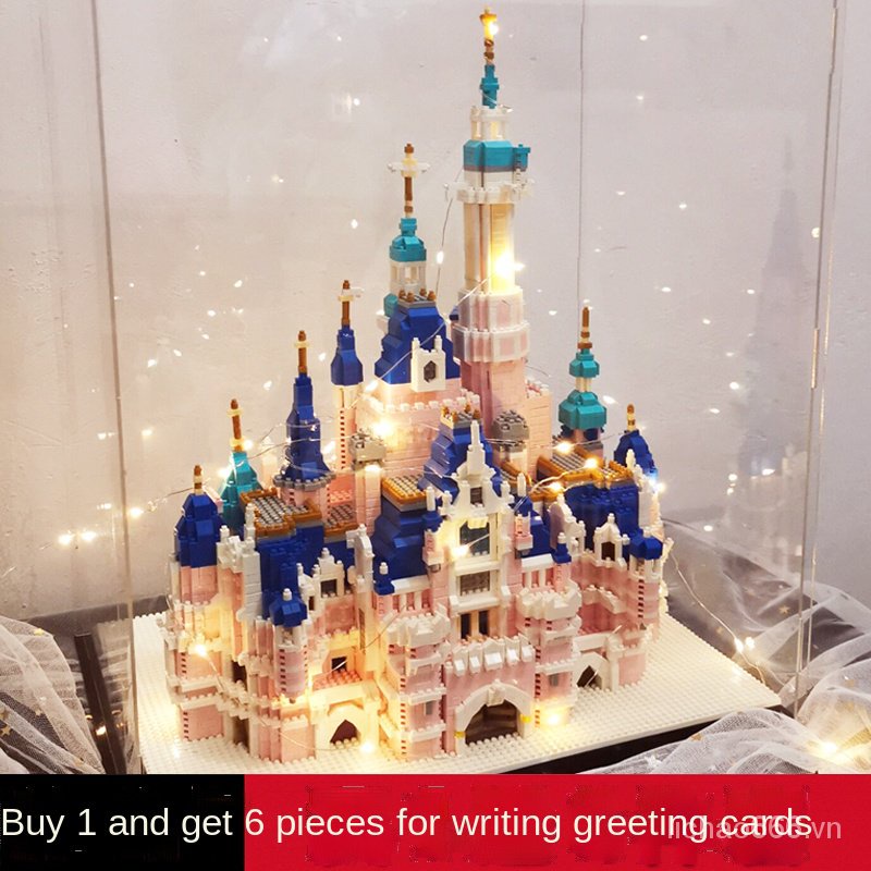 Đồ chơi xếp hình lâu đài Disney nhiều phiên bản dễ thương cho người lớn