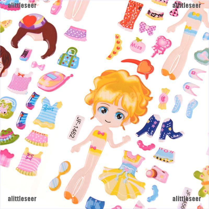 Set 5 Miếng Dán Trang Trí Quần Áo DIY Hình Công Chúa Dễ Thương Xinh Xắn