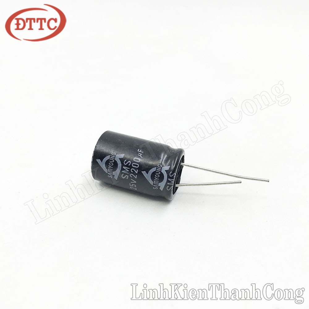 Tụ SAMYOUNG 2200uF 35V (16x25mm)