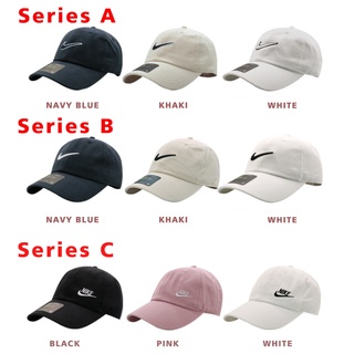 !! Mũ Nikee Unisex Topi Lelaki Topi Adidas Nike Mũ Bóng Chày Nam Nữ Mũ Hip Hop Mũ
