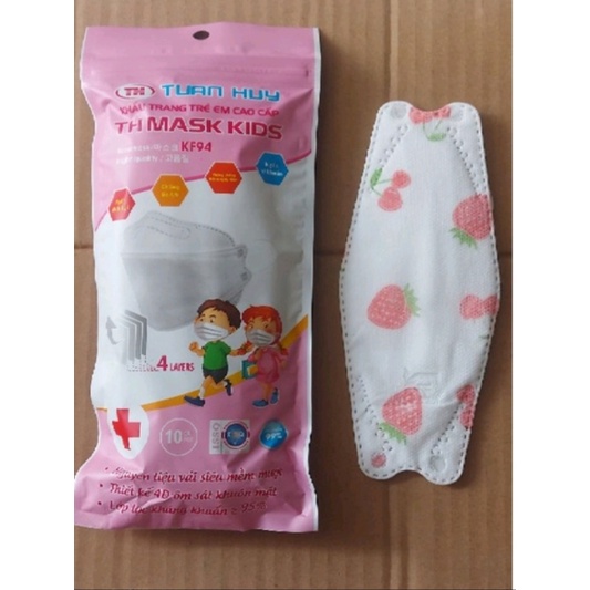 KHẨU TRANG KF94 BÉ TUẤN HUY BỊCH 10 CÁI CÔNG NGHỆ HÀN QUỐC | BigBuy360 - bigbuy360.vn