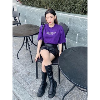 BOBUI BASIC TEE/ VIOLET