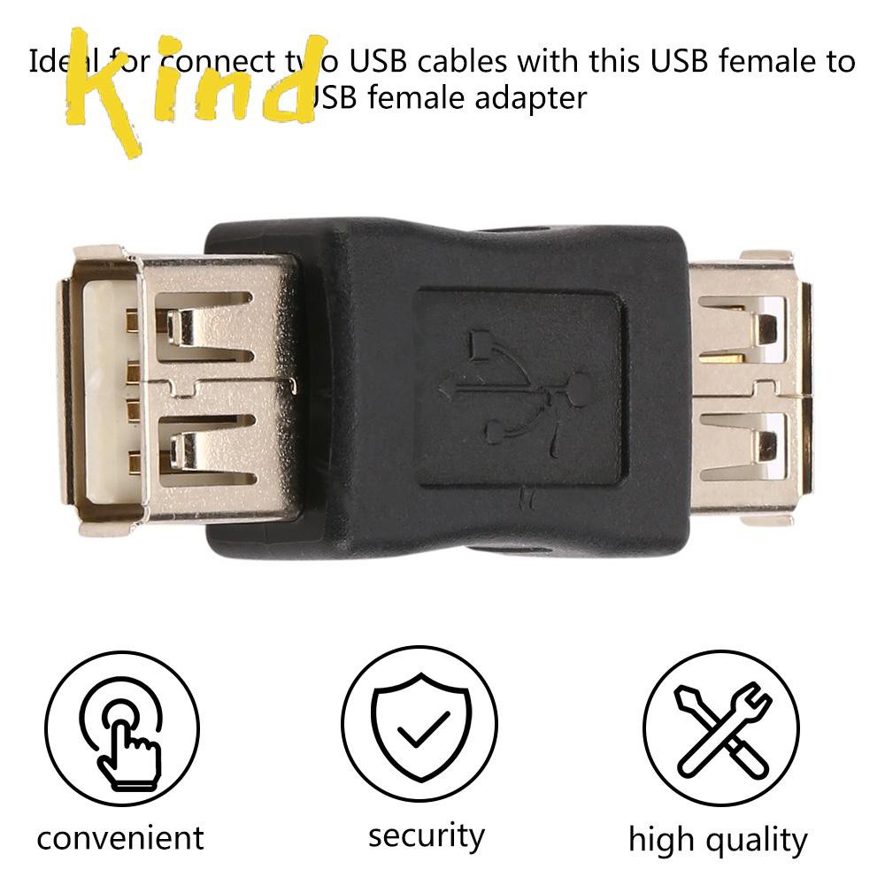 Đầu Nối Chuyển Đổi Usb 2.0 Loại A Cái Sang A Female F / F