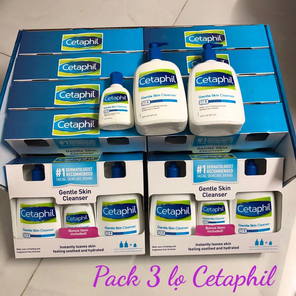 ❤️ [Hàng Mỹ] Sữa rửa mặt, sữa tắm dịu nhẹ Cetaphil Gentle Skin Cleanser Mỹ 118ml - 591ml (Face + Body) | BigBuy360 - bigbuy360.vn
