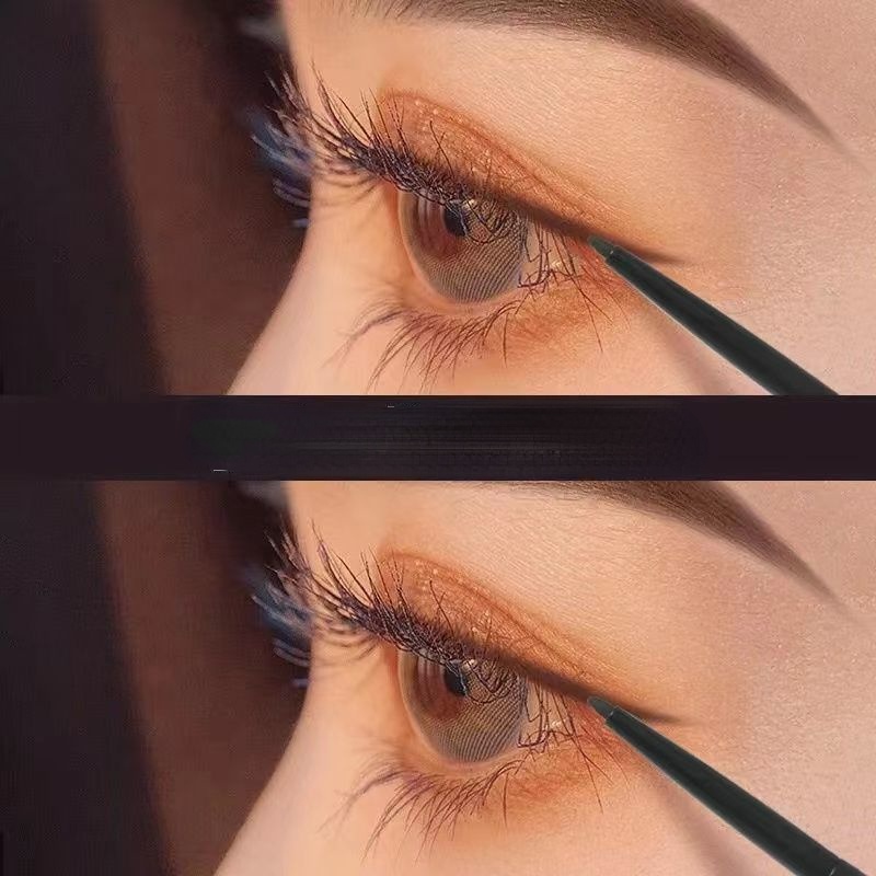 Bút Kẻ Mắt Dạng Gel Hai Đầu Chống Nước Chống Mồ Hôi Không Lem Lâu Trôi Dành Cho Người Mới Bắt Đầu Xiao Auding