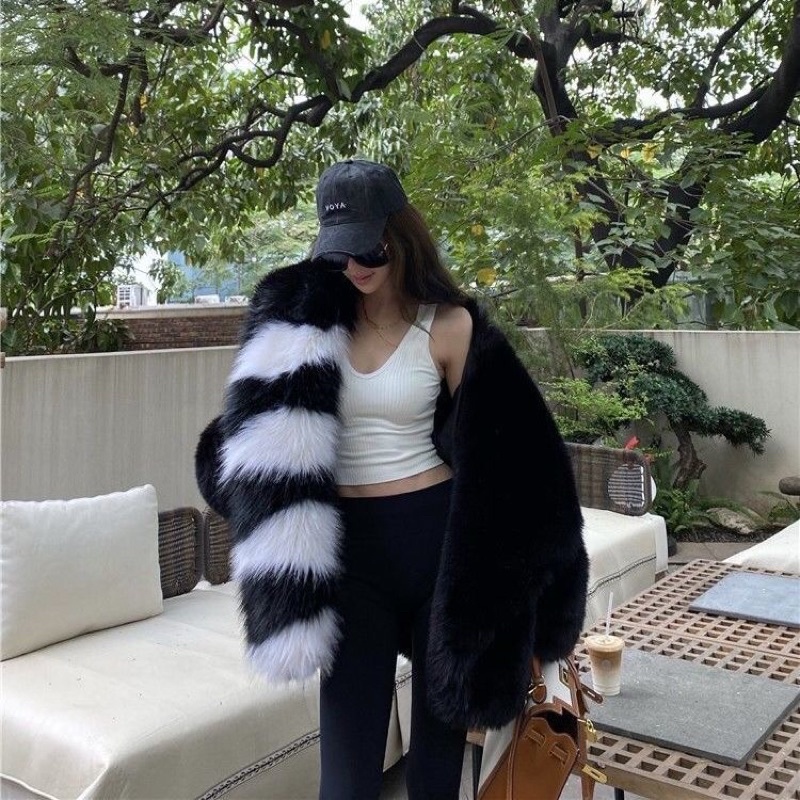 [ Áo Giả Lông Cáo Sang Chảnh]