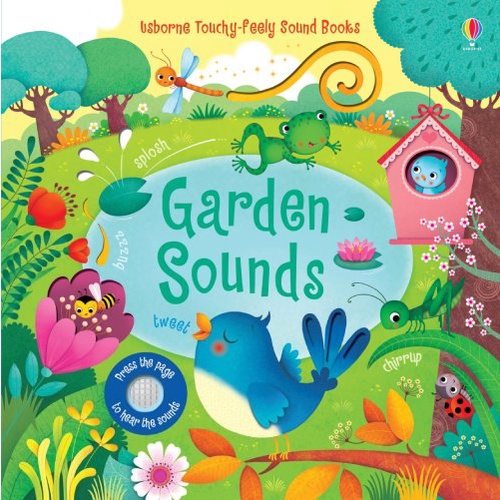 Sách Usborne âm thanh tiếng Anh cho bé từ 3-6 tuổi: Garden Sounds