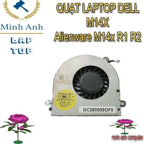 QUẠT LAPTOP DELL M14X Alienware