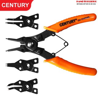 Bộ kìm mở phe đa năng 4 đầu century - 120627-4s