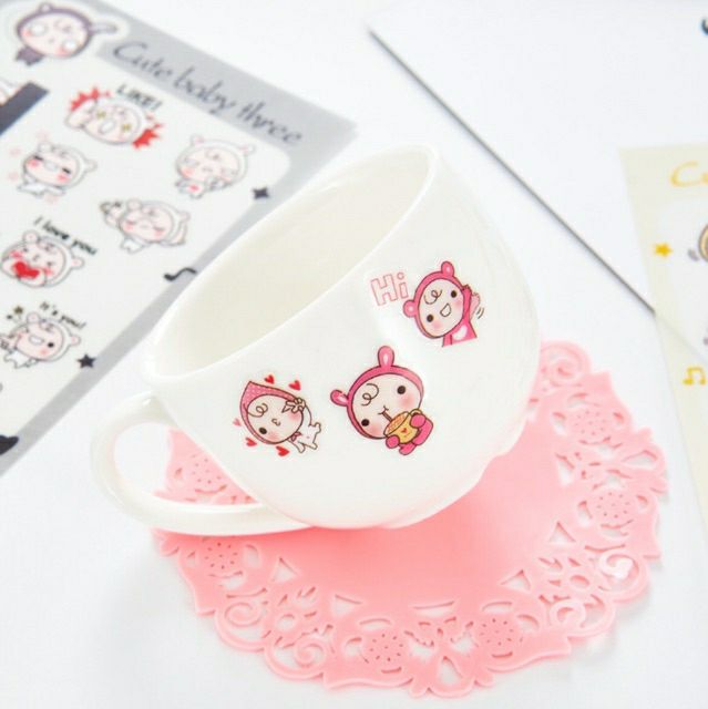 Set 6 tấm sticker cute baby