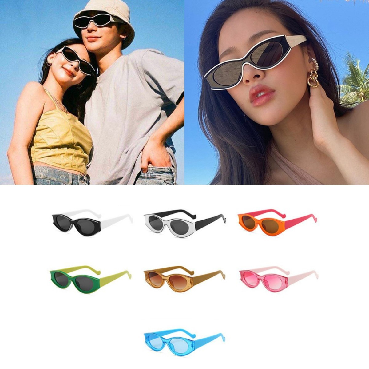 Kính Mát Mắt Mèo Phong Cách Retro Hàn Quốc