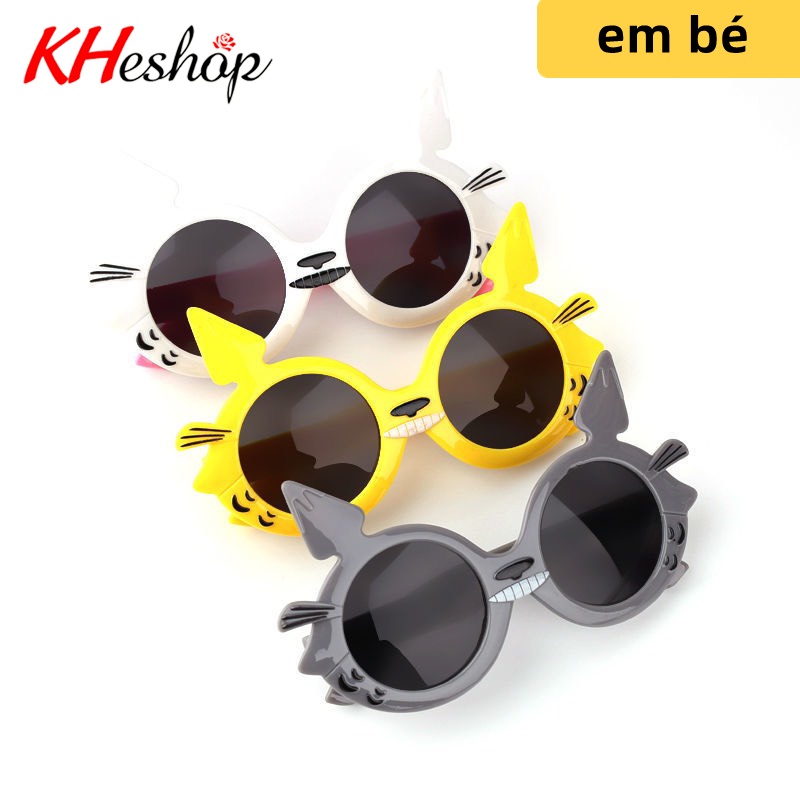 Kính Râm Hình Siêu Nhân Mèo Cute Cho Bé Từ 2-9 Tuổi,Bảo Vệ mắt khỏi UV cực thoải mái giá sỉ mã Y1592
