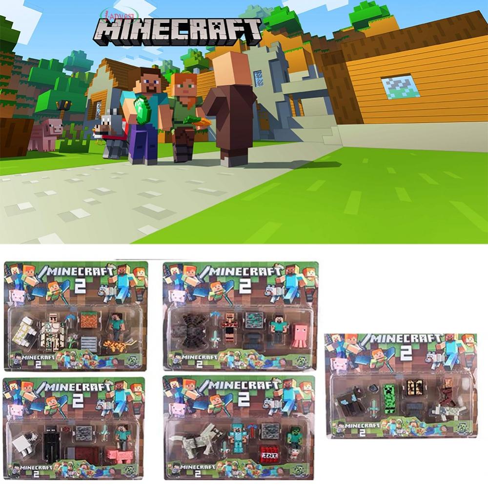Đồ Chơi Mô Hình Nhân Vật Trong Minecraft 2